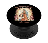 Familia Unida Bajo Tu Manto PopSockets PopGrip Adhesivo