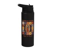 Familia Unida Bajo Tu Manto Stainless Steel Insulated Water Bottle