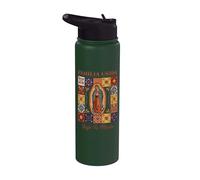 Familia Unida Bajo Tu Manto Stainless Steel Insulated Water Bottle
