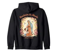Familia Unida Bajo Tu Manto Sudadera con Capucha