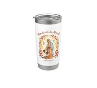 Familia Unida Bajo Tu Manto Vaso térmico de acero inoxidable de doble pared