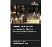 Familiari delle persone scomparse del Kashmir: Analisi quantitativa del loro stato di salute mentale e dei fattori di protezione psicosociali