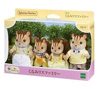 Familias Sylvanian Calico Critters Muñeca Fs-17 Familia de Ardillas Nogal JAPÓN