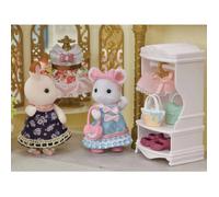 Familias Sylvanian - Set De Juego De Moda Para La Ciudad - Ratón Blanco