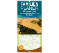Familienplaner 2026 - Dänemark - Das wunderschöne Land im Norden. mit 5 Spalten (Wandkalender, 21 x 45 cm) CALVENDO: Eine beeindruckende Reise ins Land der Leuchttürme.