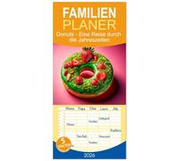 Familienplaner 2026 - Donuts - Eine Reise durch die Jahreszeiten mit 5 Spalten (Wandkalender, 21 x 45 cm) CALVENDO: Der Kalender zeigt Donuts mit ... darstellen. Eine süße Reise durchs Jahr.
