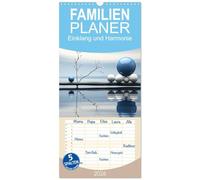 Familienplaner 2026 - Einklang und Harmonie mit 5 Spalten (Wandkalender, 21 x 45 cm) CALVENDO: Finde deine innere Ruhe und lebe in Einklang und Harmonie KI generierte minimalistische Abbildungen