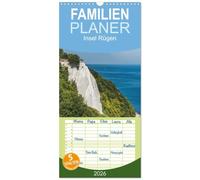 Familienplaner 2026 - Entdeckungen auf der Insel Rügen mit 5 Spalten (Wandkalender, 21 x 45 cm) CALVENDO: Auf der Ostseeinsel Rügen gibt es viel zu entdecken!