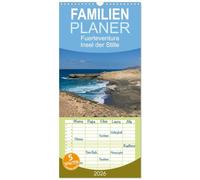 Familienplaner 2026 - Fuerteventura, Insel der Stille mit 5 Spalten (Wandkalender, 21 x 45 cm) CALVENDO: Fuerteventura, die wildeste und unberührteste Insel der Kanaren
