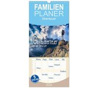 Familienplaner 2026 - Gipfelabenteuer - wenn der Berg ruft mit 5 Spalten (Wandkalender, 21 x 45 cm) CALVENDO: Atemberaubende Bilder von Klettertouren in grandiosen Bergwelten