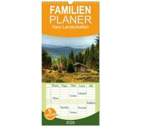 Familienplaner 2026 - Harz Landschaften mit 5 Spalten (Wandkalender, 21 x 45 cm) CALVENDO: Impressionen aus dem Harz, das Land der Märchen und Sagen, in der Mitte Deutschlands.
