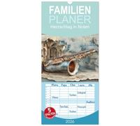Familienplaner 2026 - Herzschlag in Noten mit 5 Spalten (Wandkalender, 21 x 45 cm) CALVENDO: Musik ist kein Hobby, sie ist mein Puls, mein Atem, mein ... meine Geschichte, jede Note lässt mich leben.