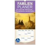 Familienplaner 2026 - Im Licht der Sehnsucht - Romantische Landschaften mit 5 Spalten (Wandkalender, 21 x 45 cm) CALVENDO: Wo der Wind Geschichten ... weckt und die Natur zum Vertrauten wird.