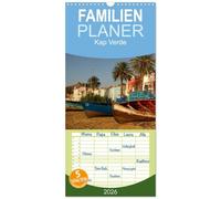 Familienplaner 2026 - Kap Verde mit 5 Spalten (Wandkalender, 21 x 45 cm) CALVENDO: 13 faszinierende Reisefotos der westafrikanischen Inseln
