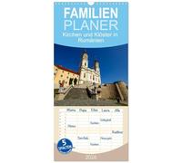 Familienplaner 2026 - Kirchen und Klöster in Rumänien mit 5 Spalten (Wandkalender, 21 x 45 cm) CALVENDO: Ein Streifzug durch die Welt der Klöster und Kirchen in Rumänien