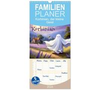 Familienplaner 2026 - Korbinian, der kleine Geist mit 5 Spalten (Wandkalender, 21 x 45 cm) CALVENDO: Ein vergnüglicher Spuk durch das Jahr.