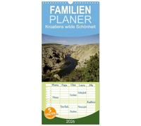 Familienplaner 2026 - Kroatiens wilde Schönheit mit 5 Spalten (Wandkalender, 21 x 45 cm) CALVENDO: Die legendären Drehorte der Winnetou-Filme