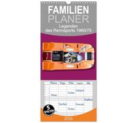 Familienplaner 2026 - Legenden des Rennsports Historic Sports Cars 1960-1975 mit 5 Spalten (Wandkalender, 21 x 45 cm) CALVENDO: Historische Rennwagen der 60iger und 70iger Jahre