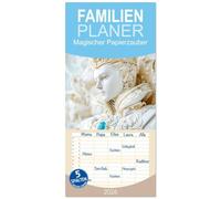 Familienplaner 2026 - Magischer Papierzauber mit 5 Spalten (Wandkalender, 21 x 45 cm) CALVENDO: Wenn Geschichten lebendig werden