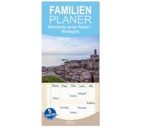 Familienplaner 2026 - Momente einer Reise - Bretagne mit 5 Spalten (Wandkalender, 21 x 45 cm) CALVENDO: Eine Region voller Kontraste