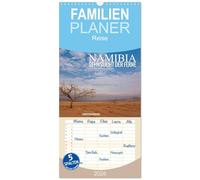 Familienplaner 2026 - Namibia - Sehnsucht der Ferne mit 5 Spalten (Wandkalender, 21 x 45 cm) CALVENDO: 12 Monate Tier- und Lanschaftsaufnahmen aus Namibia