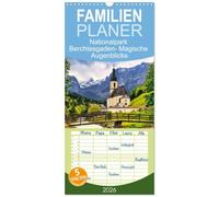 Familienplaner 2026 - Nationalpark Berchtesgaden- Magische Augenblicke mit 5 Spalten (Wandkalender, 21 x 45 cm) CALVENDO: Holen Sie sich ein Stück wundervoller, unberührter Natur nach Hause!