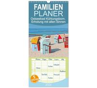 Familienplaner 2026 - Ostseebad Kühlungsborn. Erholung mit allen Sinnen mit 5 Spalten (Wandkalender, 21 x 45 cm) CALVENDO: Kühlungsborn in 12 lichten, freundlichen Bildern