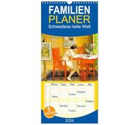 Familienplaner 2026 - Schwedens heile Welt mit 5 Spalten (Wandkalender, 21 x 45 cm) CALVENDO: Carl Larsson und seine schwedische Idylle