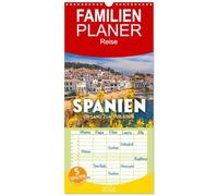 Familienplaner 2026 - Spanien - ein Land zum Verlieben. mit 5 Spalten (Wandkalender, 21 x 45 cm) CALVENDO: Nirgends ist es so schön wie in Spanien.