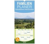 Familienplaner 2026 - Südostasiens Naturschätze mit 5 Spalten (Wandkalender, 21 x 45 cm) CALVENDO: Zauberhafte Landschaften Südostasiens - Magische Momente im Bild