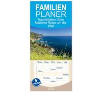 Familienplaner 2026 - Traumküsten: Eine Maritime Reise um die Welt mit 5 Spalten (Wandkalender, 21 x 45 cm) CALVENDO: Ein faszinierender Blick auf die schönsten Küsten unserer Erde