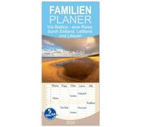 Familienplaner 2026 - Via Baltica - eine Reise durch Estland, Lettland und Litauen mit 5 Spalten (Wandkalender, 21 x 45 cm) CALVENDO: Baltikum, ist ... den Ländern Estland, Lettland und Litauen.