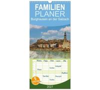Familienplaner 2027 - Burghausen an der Salzach mit 5 Spalten (Wandkalender, 21 x 45 cm) CALVENDO: Die längste Burg der Welt entdecken