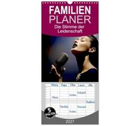 Familienplaner 2027 - Die Stimme der Leidenschaft mit 5 Spalten (Wandkalender, 21 x 45 cm) CALVENDO: Starke Frauen am Mikrofon