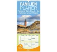 Familienplaner 2027 - Fischland Darß Zingst - Die Halbinsel an der Ostsee mit 5 Spalten (Wandkalender, 21 x 45 cm) CALVENDO: Fischland, Darß, Zingst liegen auf einer Halbinsel an der Ostseeküste.