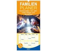 Familienplaner 2027 - Hexenwelten: Ein Jahr voller Magie und Mysterien mit 5 Spalten (Wandkalender, 21 x 45 cm) CALVENDO: Ein magisches Jahr voller Wunder.