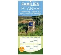 Familienplaner 2027 - Jakobsweg - pilgern auf dem Camino de Santiago mit 5 Spalten (Wandkalender, 21 x 45 cm) CALVENDO: Der Jakobsweg - endlos lang ... aber auch ein Weg der Kraft und Zuversicht.