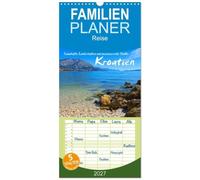 Familienplaner 2027 - Kroatien - Traumhafte Landschaften und faszinierende Städte mit 5 Spalten (Wandkalender, 21 x 45 cm) CALVENDO: Fotos aus dem Urlaubsland Kroatien