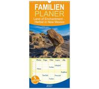 Familienplaner 2027 - Land of Enchantment - Herbst in New Mexico mit 5 Spalten (Wandkalender, 21 x 45 cm) CALVENDO: New Mexico ist ein wunderschöner Staat im Südwesten der USA