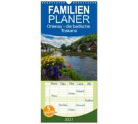 Familienplaner 2027 - Ortenau - die badische Toskana mit 5 Spalten (Wandkalender, 21 x 45 cm) CALVENDO: Weinberge, der Schwarzwald, die Rheinauen von ... sich die Natur von Ihrer schönsten Seite