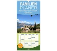 Familienplaner 2027 - Romantisches Fernweh - Gardasee mit 5 Spalten (Wandkalender, 21 x 45 cm) CALVENDO: Impressionen aus einer der schönsten Gegenden Italiens