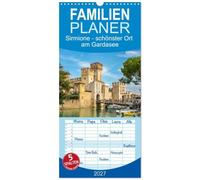 Familienplaner 2027 - Sirmione - schönster Ort am Gardasee mit 5 Spalten (Wandkalender, 21 x 45 cm) CALVENDO: Die Halbinselstadt im Süden des Gardasees.
