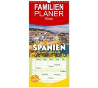 Familienplaner 2027 - Spanien - ein Land zum Verlieben. mit 5 Spalten (Wandkalender, 21 x 45 cm) CALVENDO: Nirgends ist es so schön wie in Spanien.