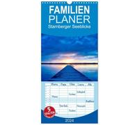 Familienplaner 2027 - Starnberger Seeblicke mit 5 Spalten (Wandkalender, 21 x 45 cm) CALVENDO: Einen Blick auf den Starnberger See zu jeder Jahreszeit