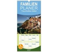 Familienplaner 2027 - Traumhaftes Italien mit 5 Spalten (Wandkalender, 21 x 45 cm) CALVENDO: 13 faszinierende Reisefotos aus einem der schönsten Länder Europas.
