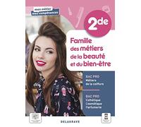 Famille des métiers de la beauté et du bien-être 2de Bac Pro: Pochette élève
