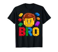 Family Brother Master Builder Bloques de ladrillo para niños Camiseta