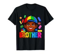 Family Brother Master Builder Bloques de ladrillo para niños Camiseta