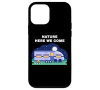 Family Camping Vacation Trip - Nature Here We Come Carcasa para iPhone 12 mini