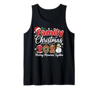 Family Christmas 2025 Matching Outfit Xmas Squad Santa Camiseta sin Mangas